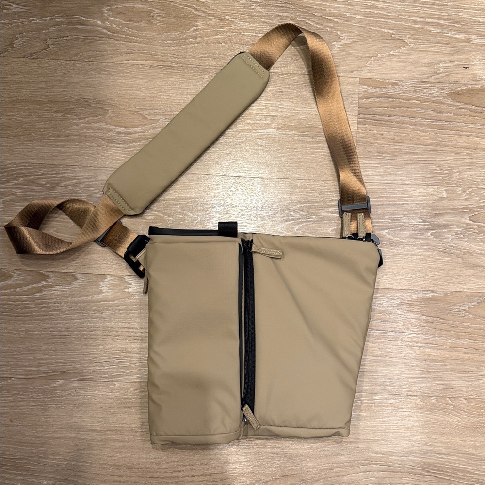 Tan Messenger Bag